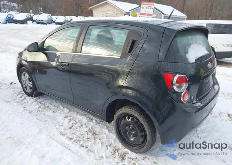 2014 Chevrolet Sonic Lt Auto из США, поврежденный, VIN 1G1JC6SB3E4180323